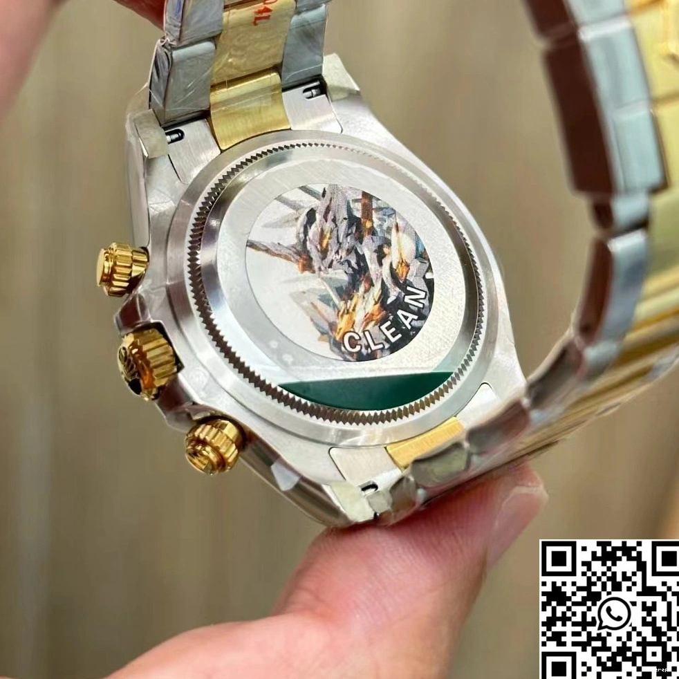 Rolex Daytona Clean Cosmograph Factory Gold Bezel M126503 0215